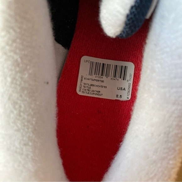 Reebok Workout Plus Rc 1.0 FW2557 Blue Leather Sneakers Shoes Men’s 8.5 - Picture 10 of 11